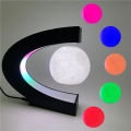 3D Printing Moon Light Floating Magnetic levitating Moon Lamp Electronic Antigravity Lamp Office Home Decoration Birthday Gift.