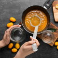 10 Pieces 7.8Inch 1Oz Clear Small Ladle Mini Ladle for Sauce Long Handle Plastic Punch Bowl Ladle Serving Spoons About 20cm. 