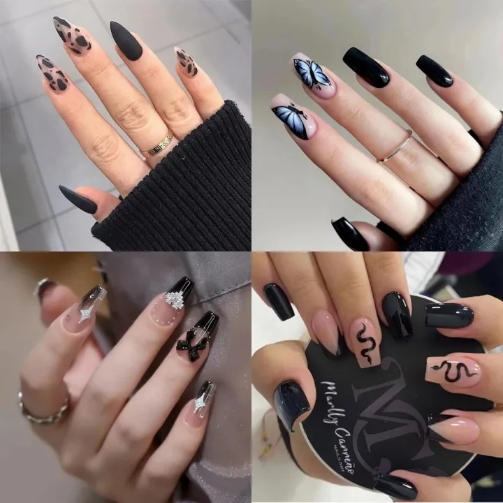 24P%20Fashion%20Nails%20With%20Design%20Leopard%20Full%20Cover%20False%20Nails%20Tips%20Black%20Brown%20Stiletto%20Press%20On%20French%20Artificial%20Nail%20Glue%20-%20Image%206