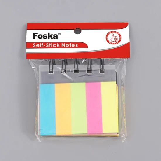 Foska%20self%20Adhesive%20Notes%20Sticky%20Notes%204*25%20colors%20Sheets%20Index%20Markers%205*25%20colour%20sheets%20-%20Image%206