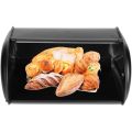 Large Capacity Metal Bread Box,Kitchen Storage Organizer 3.1-4L.