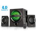 F&D A140X High-Quality 2.1 Channel Multimedia Bluetooth Smart Speaker with Remote Control.