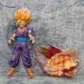 25cm Dragon Ball Z Anime Figure Son Gohan Action Figurine Super Saiyan 2 Cell Game Children Toys Decoartion Son Goku Free Gift. 