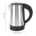 Electric Water Boiler Easy To Use Stainless Steel 220V EU Plug Hot Water Kettle Easy Filling 0.8L for Coffee for Home.