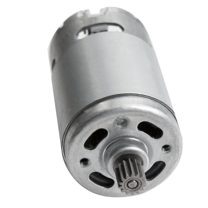 4X 21V RS550 Motor Brushed Motor 14 Teeth Suitable for 4/6 Inch Cordless Mini Logging Saw Chainsaw Tool Accessories