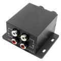 Car  Amplifier Audio Regulator Bass Subwoofer Equalizer Crossover Controller 4 Rca Adjust Line Level Volume Amplifier. 