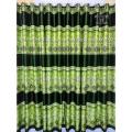 Curtain Porda Synthetic Curtains Indian Porda Window Protector 45*80 Inch Standard Size Green Art Flower 4 Kuchi Curtain - Porda.