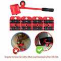 Furniture Mover Tool Kit Heavy Goods Transport Lifter 4 Wheel Movable Roller with Wheel Rod Movable Bearing. 