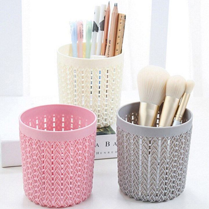 Cylinder%20Hollow%20Pen%20Pot%20Holder%20Simple%20Scissors%20Sunglasses%20Makeup%20Brush%20Container%20Multifunctional%20Desktop%20Storage%20-%20Image%202