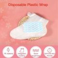 100PCS Transprent Disposable Hand Foot Bags Prevent Infection Remove Chapped Foot Hand Care SPA Wax Covers Bath Gloves Socks. 