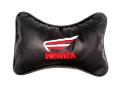 Bike Pillow-Driving Comfortable and Soft Foam PVC Back side Protect (Black)-Honda. 