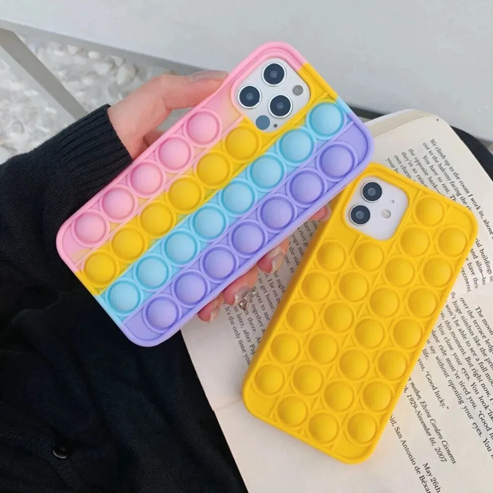 Pop Push It Bubble Phone Case for iPhone 13 14 15 Pro Max 12 11