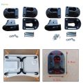 Laptop Table Folding Leg Connector Brackets – 4Pcs Durable Desk Hardware Parts – With/Without Screw Pack. 