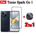 Tecno Spark Go1 Matte Privacy / Ceramic soft film For Tecno Spark Go 2025 2 in 1 Anti Blue Light Ray Tempered Glass Screen Protector and Camera Lens Glass Protector. 