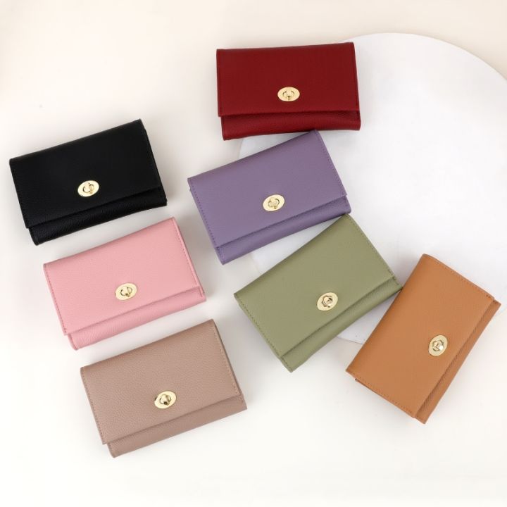 SeaGloca%20New%20Korean%20Fashion%20Zipper%20Pocket%20Medium%20Size%20PU%20Leather%20Trifold%20Wallet%20For%20Woman%20No%201710%20-%20Image%204