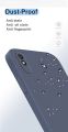 Lenuo Luxury Square Liquid Silicone Phone Case For Xiaomi Redmi 9A Thin Soft Back Cover Candy Casing.