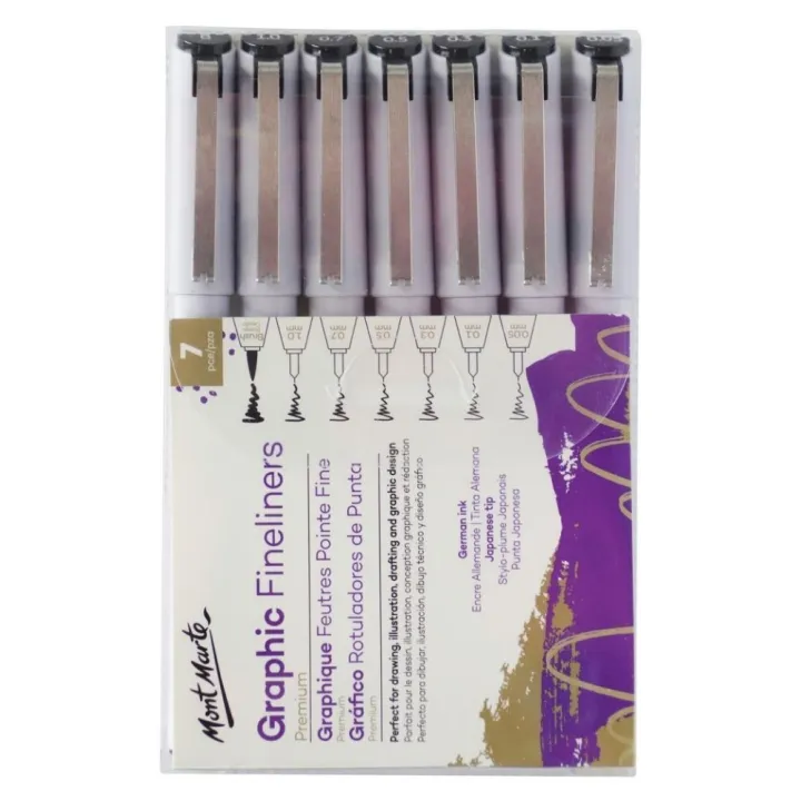 Mont%20Marte%20%20Graphic%20Fineliner%20Marker%20pen%207pc%20-%20Image%202