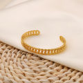 Cross-border foreign trade hollow rings interlocking non-fading fashion retro gold girls girlfriend bracelets jewelry wholesale. 