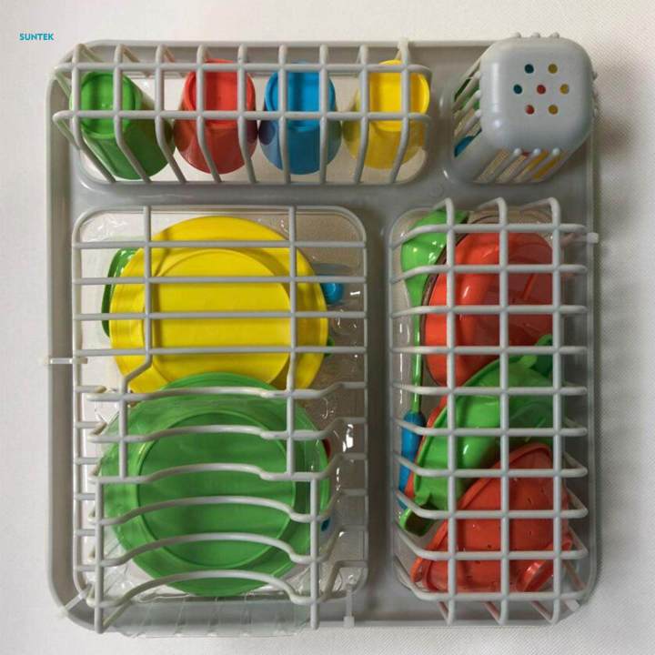 28x%20Kids%20Toy%20Plates%20and%20Dishes%20for%20Kitchen%20Playset%20Realistic%20Cooking%20Toys%20Utensils%20-%20Image%202