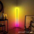 Live supplementary LED dimmable RGB floor lamp, living room, bedroom, wall corner ambient dazzling light. 