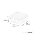 New Food Grade Plastic Refrigerator Preservation Box Transparent Sealed Split Storage Box Heat-resisting Cold Resistance Food Sealing Box Refrigerator. 