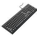 Slim Wired USB Keyboard – Ultra-Thin Desktop Computer Keyboard for Office, Home & Business Use. 