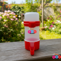 Code- 6070 - 10 Pcs Small Size Bird Food & Water Waste-Preventing Feeder | Automatic Dispenser | bird cage,bird accessories,bird food,bird toys,bird nest,bird harness,bird cage big size,bird feeder,bird house,bird cage decoration,bird cage big size.