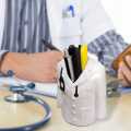 Doctor Coat Pen Pencil Holder Stand For Desk And Offices Tables. 