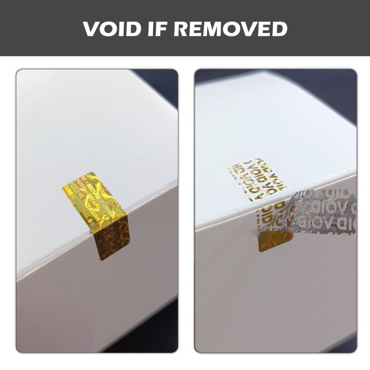 3x1cm%20Warranty%20void%20seal%20tamper%20proof%20stickers%20Security%20Hologram%20sticker%20labels%20with%20serial%20number%20Gold%20-%20Image%202