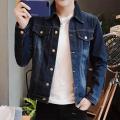 Dark Blue Denim Jacket For Men - Denim Jacket.