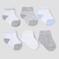 Newborn Cartoon Anti-Slip Baby Socks - 5Pair. 