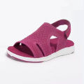 Spot 2021 Autumn Fish Head Casual Velcro Fashion Sandals Flat Women's Shoes Origin Source 6 Color Plus Size. 