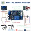 Automatic Water Level Indicator with 2 Pcs Water Level Sensor. 