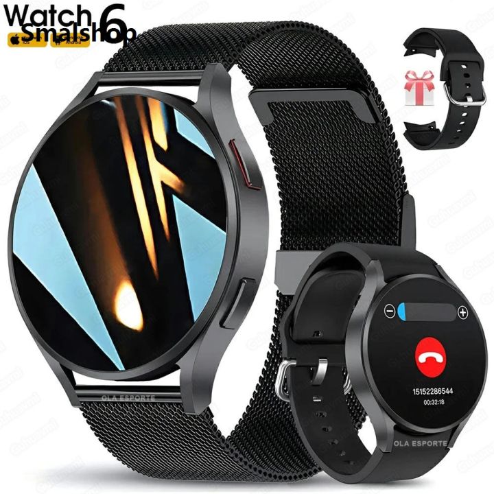 Smalshop 2025 New Bluetooth Call Smart Watch 6 Pro Heart Rate Custom Dials Sport Men Woman smarthwhatch Health Monitor Smartwatch For Man