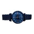 ladies Classic Watch Black Roman Numeral Clock Face With (1 Year Warranty) Made in India. 