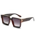 Luxury Brand Fashion Steampunk Sunglasses Women 21 Colors Square Anti-glare Driving Sun Glasses For Men zonnebril dames.