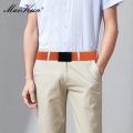 MaiKun Belt Canvas Men’s Belts Metal Slider Buckle Belts For Men Male Military Tactical Strap for Pants Jeans.