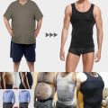 Previous Next Men's Solid Compression Flexvest. 