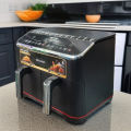 Sharp 8 Liter KF-DF80RT-K3 Double Basket Air Fryer.