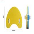 Swimming Kickboard Practical Beginners Workout Child Exercise Outdoor Yellow Blue. 