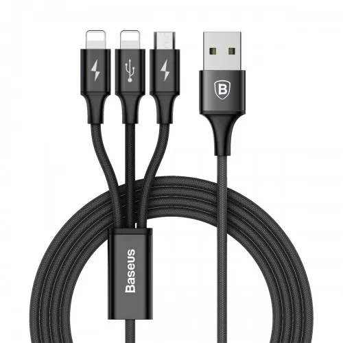 Baseus%20Rapid%20Series%203-in-1%20Cable%20Micro+Dual%20Lightning%203A%20(1.2M)%20-%20Image%204