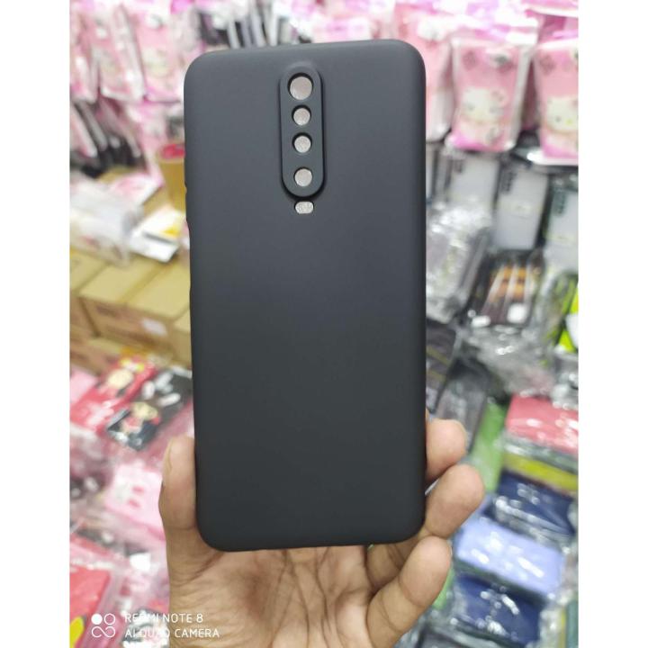 For Xiaomi Poco X2/ Redmi K30 Premium Silicone Matte Soft Phone Case - Black