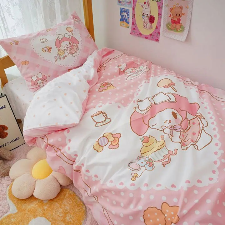 Kawaii%20Duvet%20Cover%20Sanrio%20Anime%20Cartoon%20MY%20Melody%20Cinnamoroll%20Kuromi%20Comforter%20Cover%20Bedding%20Set%20Children%20Girl%20Women%20Bed%20Decor%20-%20Image%206