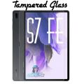 HD Tempered Glass Screen Protector for Samsung Galaxy Tab S7 FE 12.4 inches Galaxy Tab S7 FE Wi-Fi SM-T730, SM-T733; Galaxy Tab S7 FE 5G, SM-T736B.