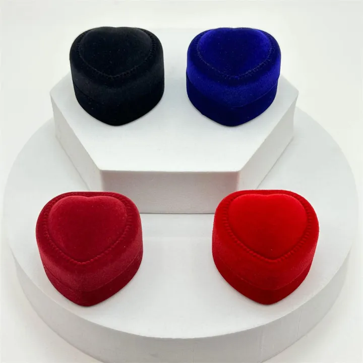 Velvet%20Jewelry%20Box%20Soft%20Lining%20Compact%20Decorative%20Ring%20Case%20Red%20Heart%20Shaped%20Earring%20Holder%20for%20Wedding%20Gift%20Proposal%20Jewelry%20-%20Image%203