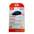 JEQANG JM-018 Gaming Standard Computer USB Wired Optical Mouse- Black. 