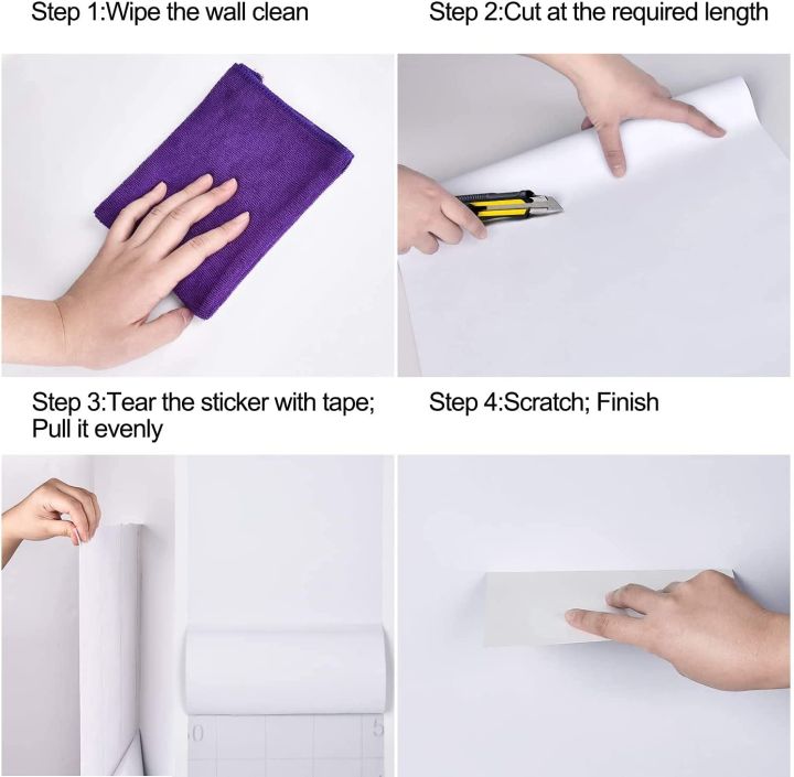 Fantasnight%20Vinyl%20Wrap%20Sticky%20Back%20Plastic%20Roll%20Self%20Adhesive%20wallpaper%2020%20sqf%20Peel%20and%20Stick%20for%20Furniture%20Surfaces%20Walls%20Countertop%20DIY%20-%20Image%209