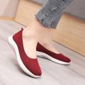 Women Shoes Women Flats Shoes Breathe Soft Color Slip On Flat Shoes Ballet Flats Comfortable Ladies Shoe Mesh Zapatos Mujer. 