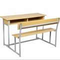 Modern School 2 Bench Set with Seater - Classroom Bench with Attached Desk for Schools and Educational Use. 
