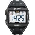 TPW Oversized Digital Watch Big Numbers Easy to Read 5ATM Water Resistant. 